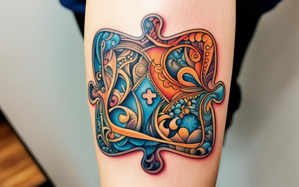 Cuál es el significado del tatuaje de pieza de puzzle