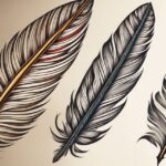 Descubre cómo el tatuaje de plumas realza tu esencia