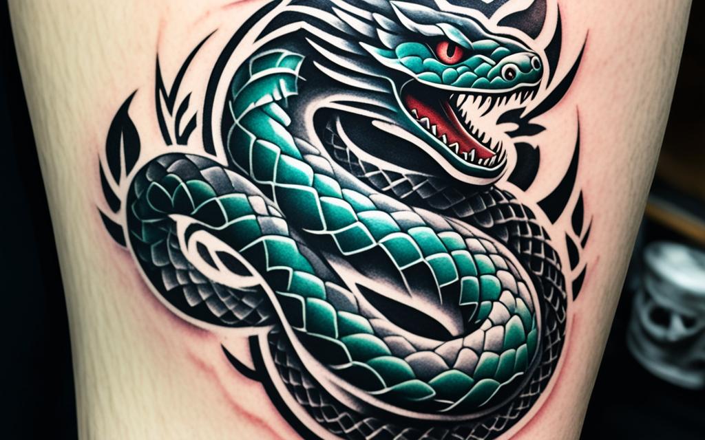 El tatuaje de serpiente tiene algún significado especial