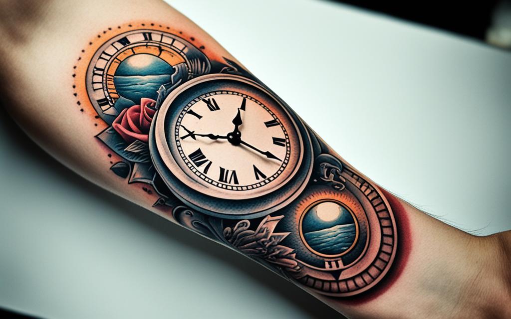 Ideas y significados de tatuajes de relojes en Barnatattoo