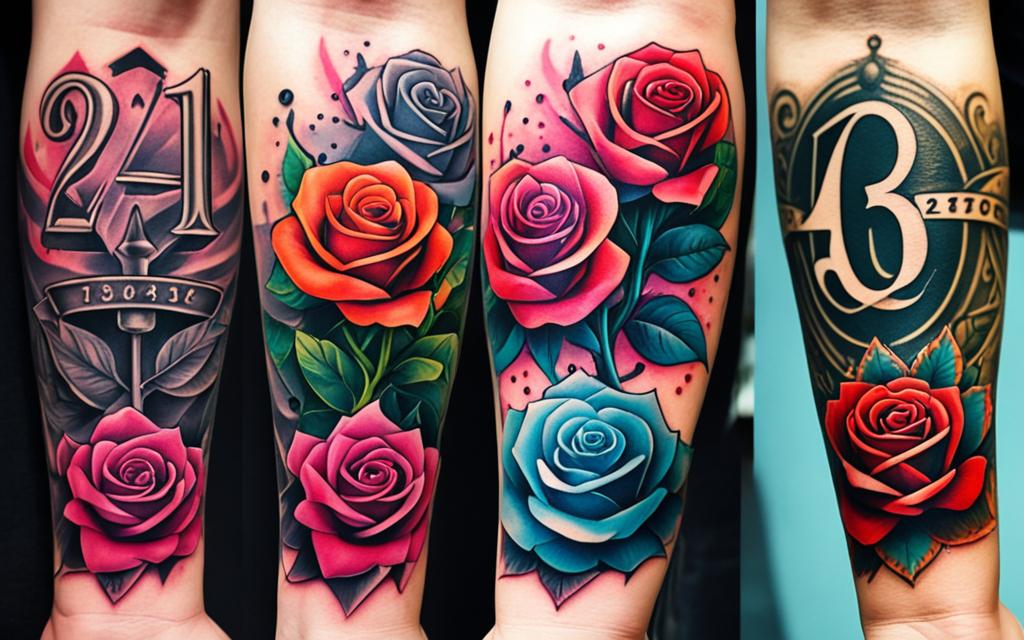 Números significativos en tatuajes