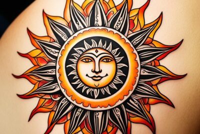 Qué significado tienen los tatuajes de sol