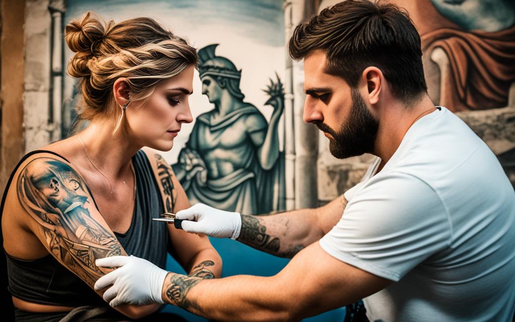 Significado de los tatuajes griegos en la cultura actual