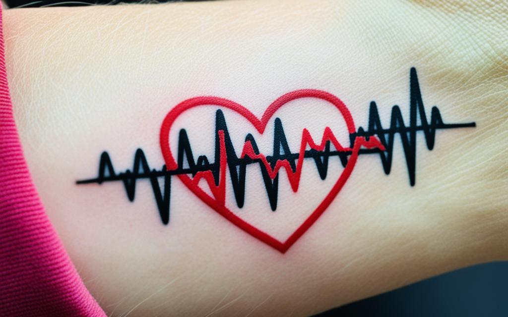 Tatuajes de latidos del corazón significado