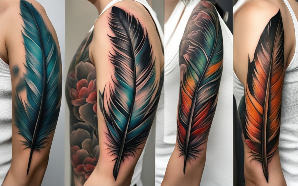 Tatuajes de plumas significado evolución