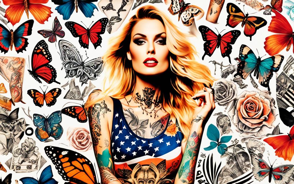 Tatuajes de supermodelos de los 90