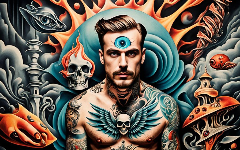 artistas famosos de tatuajes surrealistas