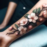 ¿Qué significa el tatuaje de flor de almendro?