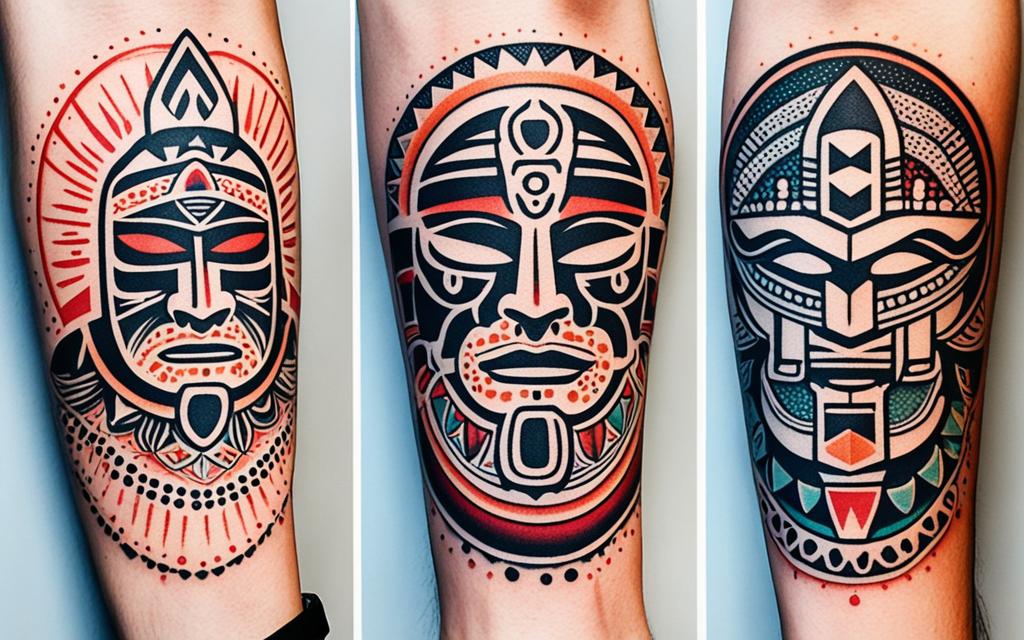 influencia cultural en el tatuaje Puntillismo