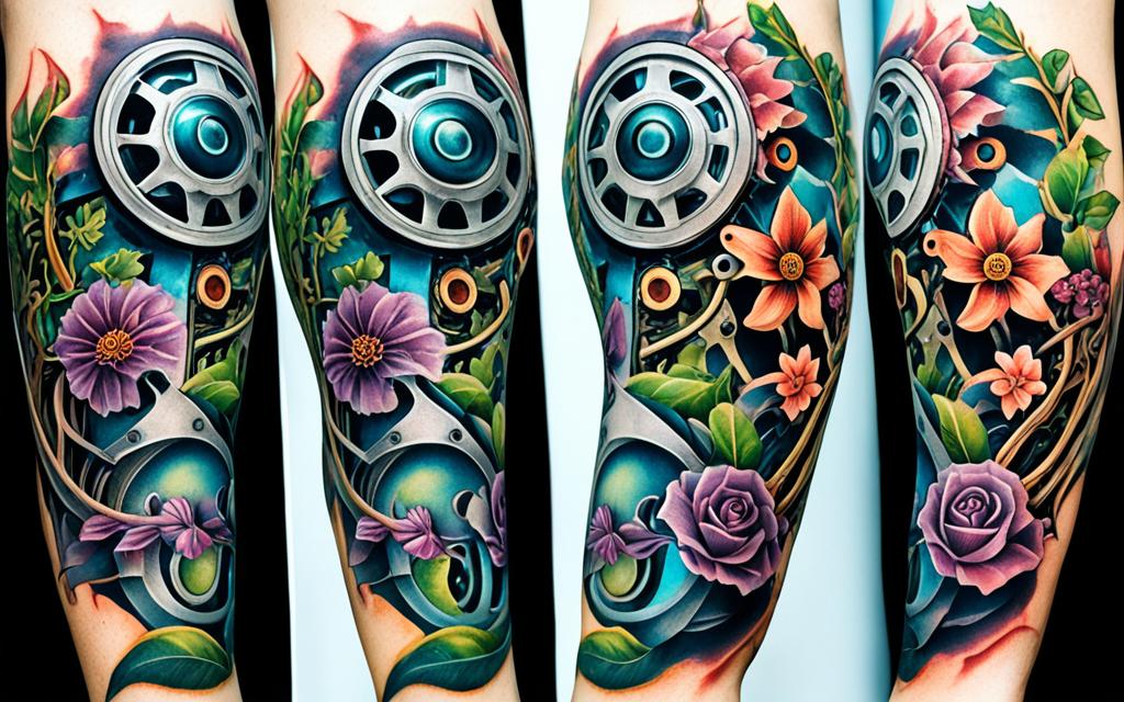 influencia tatuajes biomecánicos