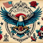 Origen e Historia de los Tatuajes Tradicionales Americano