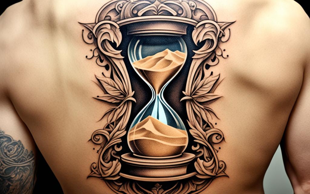 reloj de arena tatuaje historia y significado