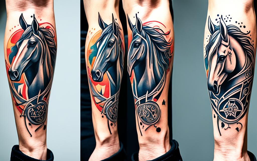 significado tatuaje caballos