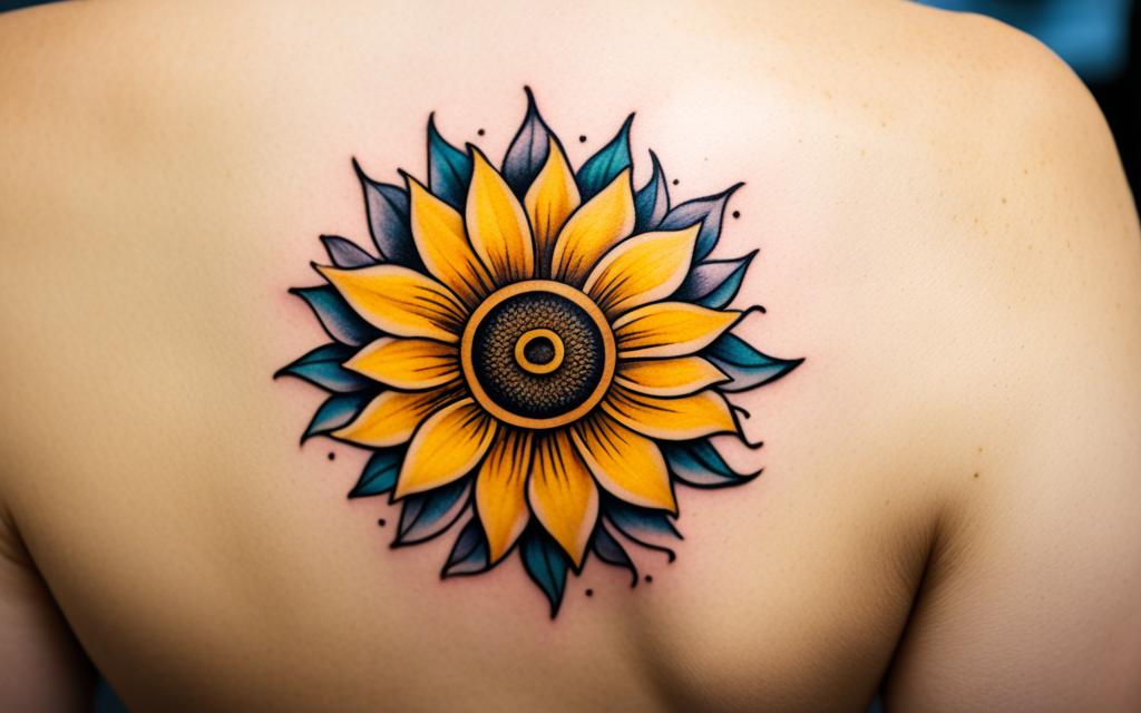 simbolismo del girasol en tatuajes