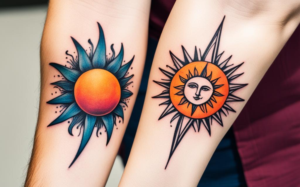 tatuajes complementarios para amigas