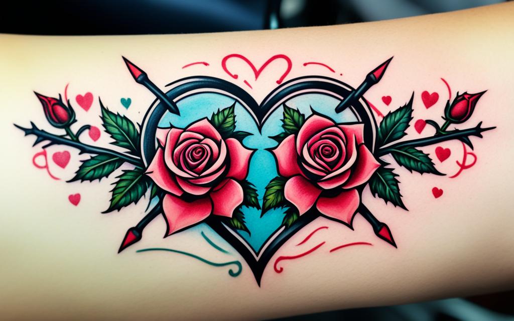 tatuajes con corazones