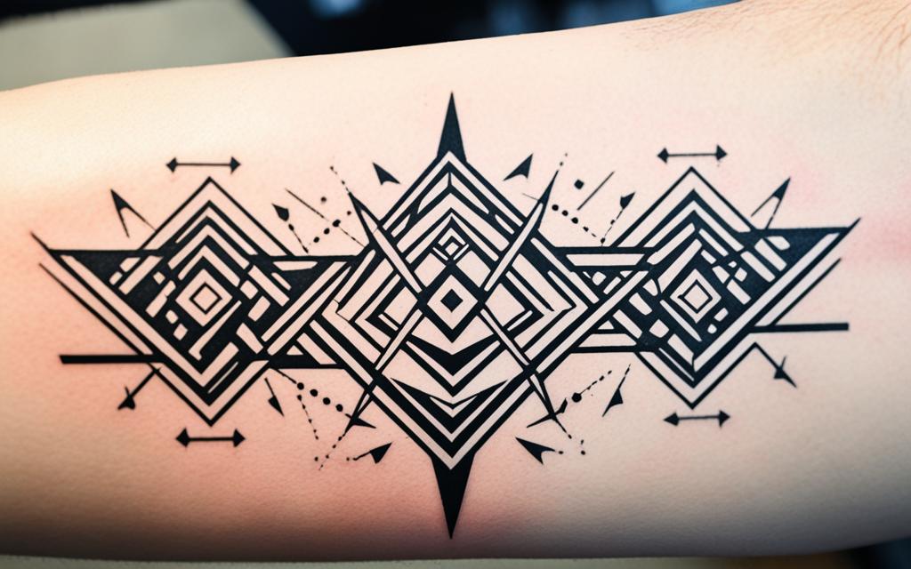 técnicas tatuajes Geométrico