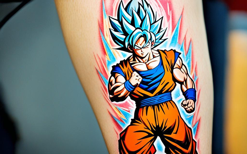 goku tattoo