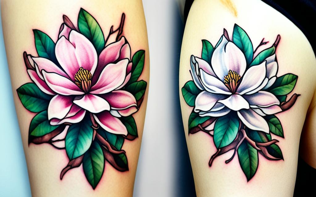 magnolia tattoo