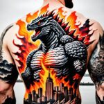 Descubre tu próximo godzilla tattoo | Arte Único