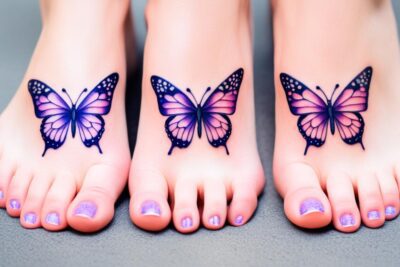 tatuajes de mariposas pequeñas