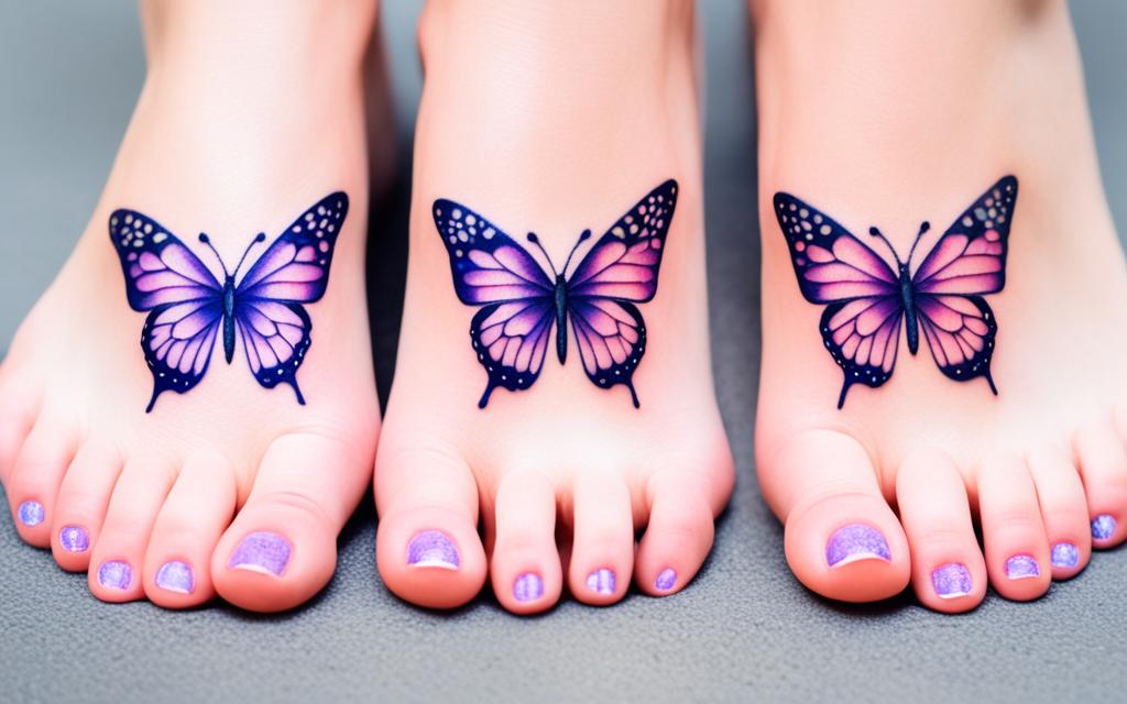 tatuajes de mariposas pequeñas